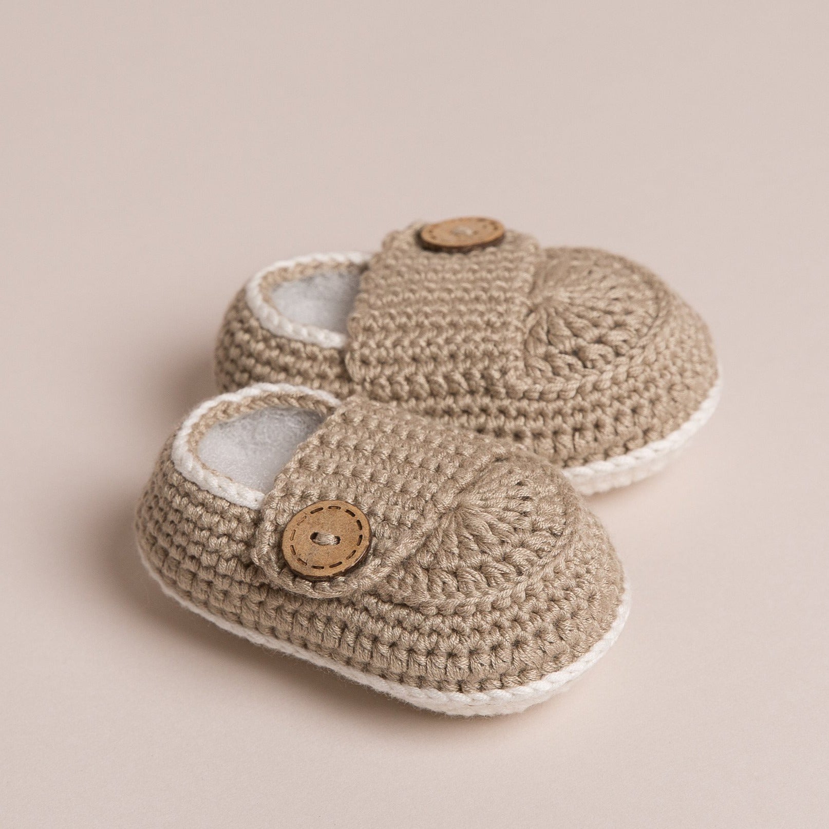 Crochet baby shoes made by hand hotsell